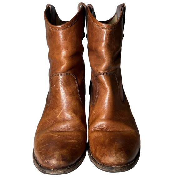 Frye Jackie Button Leather Ankle Boots Size 7.5 - Picture 5 of 16